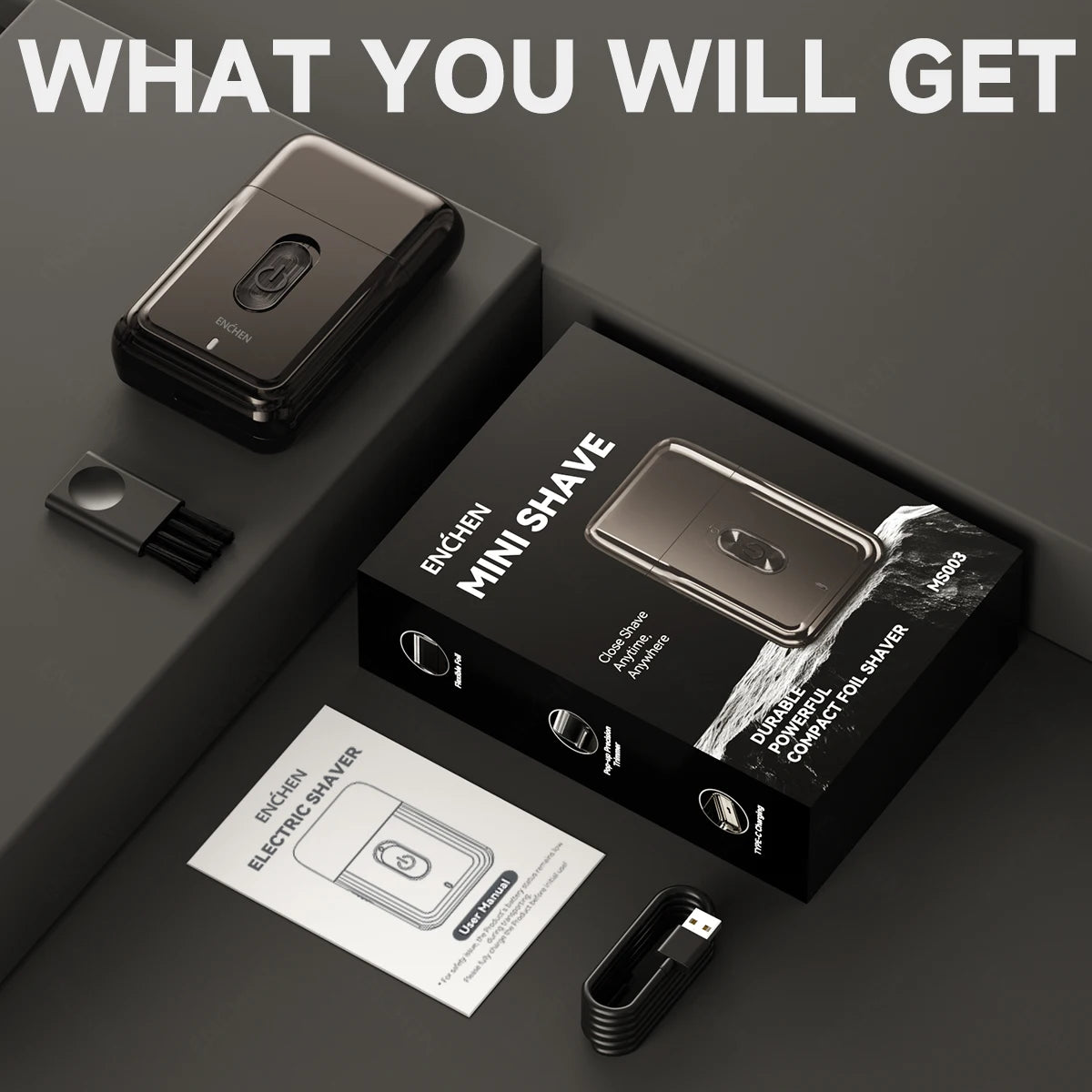 Mini Shaver Electric Professional  Portable Shaving Machine Beard Trimmer Face Shaver Reciprocating Shaver for Men